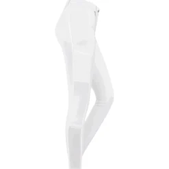 Reithose Damen Micro Silikon, Kniebesatz, Knee-Grip