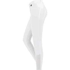Reithose Damen Micro Silikon, Kniebesatz, Knee-Grip