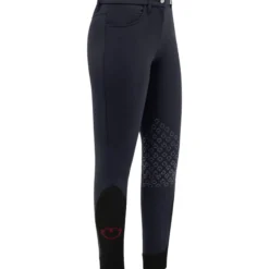 Reithose Damen New Grip System FS26, Kniebesatz, Knee-Grip