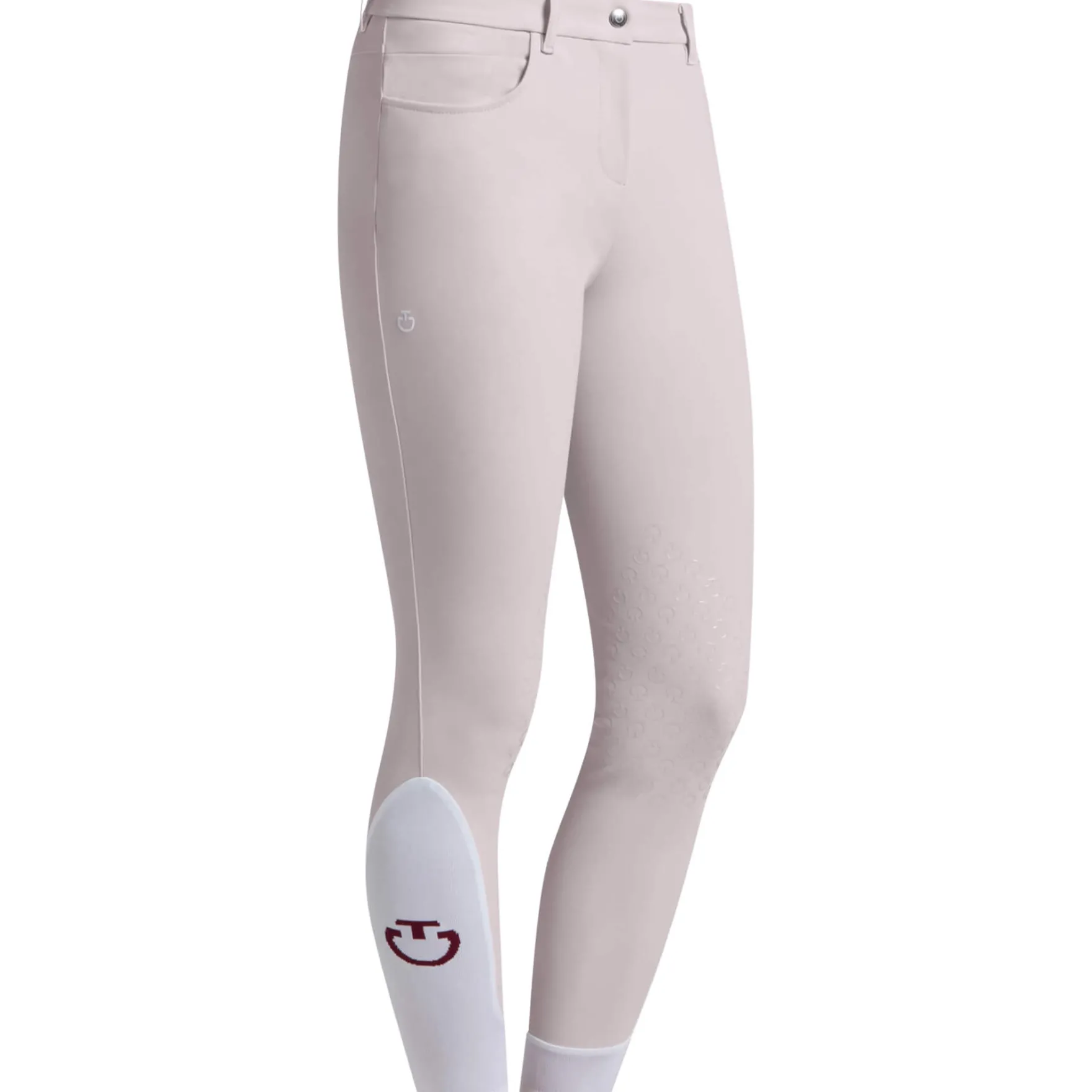 Reithose Damen New Grip System, Kniebesatz, Knee-Grip