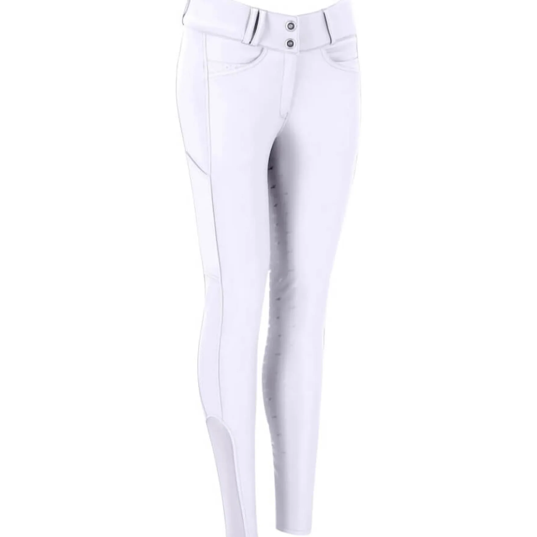 Reithose Damen Noelle, Vollbesatz, Full-Grip, Hochbund