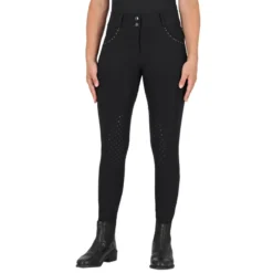 Reithose Damen Oakleigh FS26, Kniebesatz, Knee-Grip, High Waist