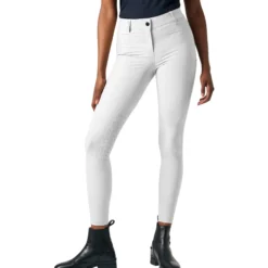 Reithose Damen Pauline FS25, Mid Waist, Kniebesatz, Knee-Grip