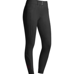 Reithose Damen Pleated Insert HW25, Kniebesatz, Knee-Grip