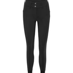 Reithose Damen Star Cut High Waist Breeches, Vollbesatz, Full-Grip