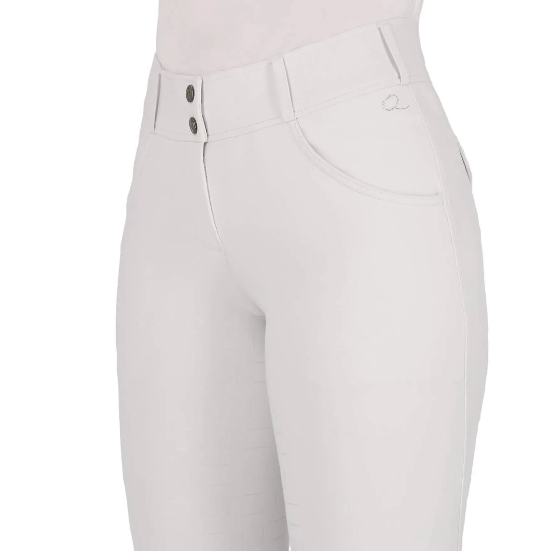 Reithose Damen Vaila, Vollbesatz, Full-Grip, Turnierreithose