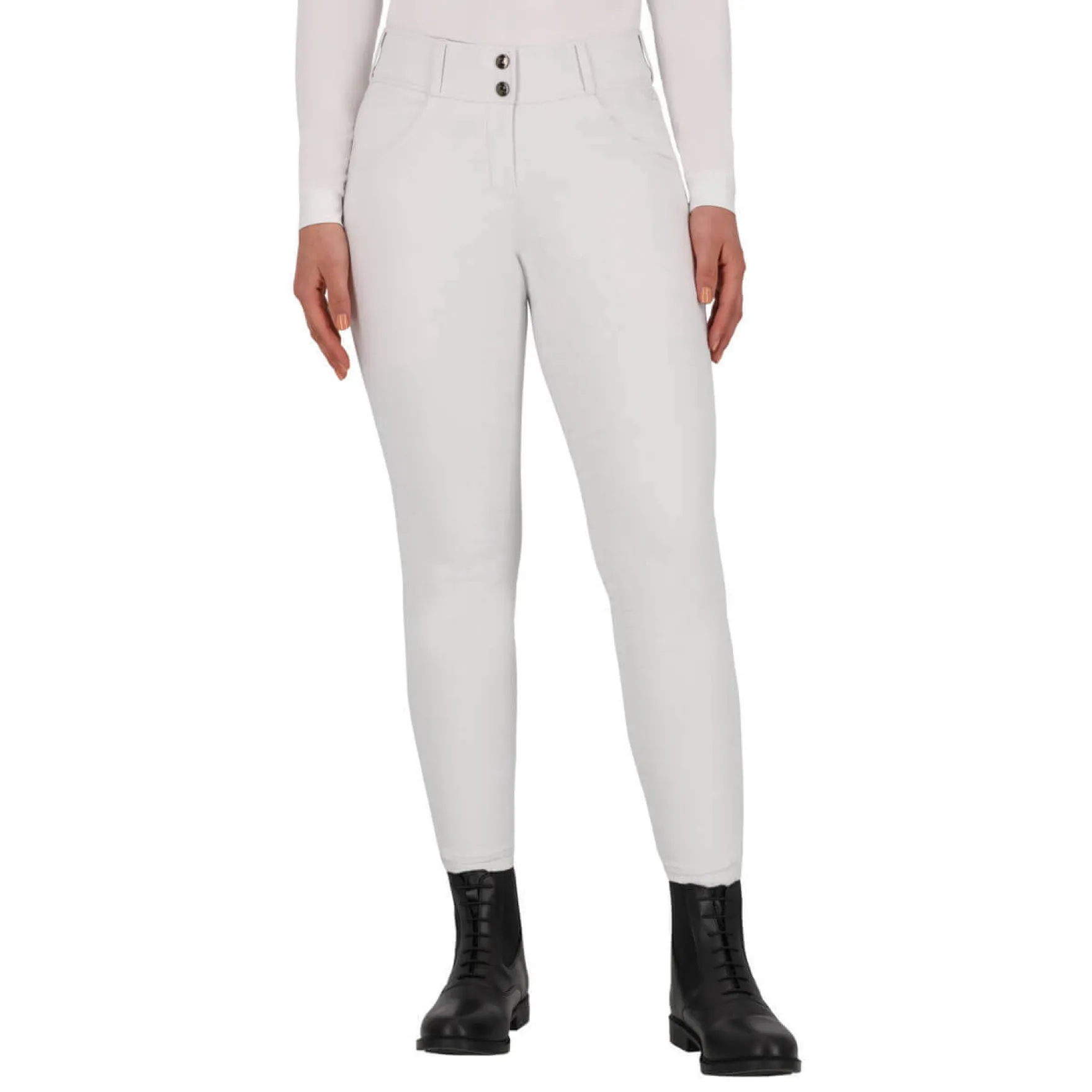 Reithose Damen Vaila, Vollbesatz, Full-Grip, Turnierreithose
