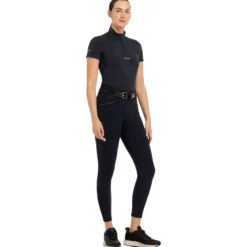 Reithose Damen Victoria Silicone Seat, Vollbesatz, Full-Grip, High Waist