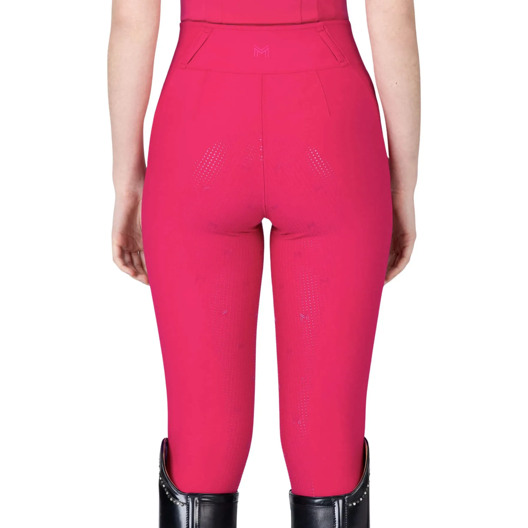 Reithose Damen Vision, Vollbesatz, Full-Grip, High Waist