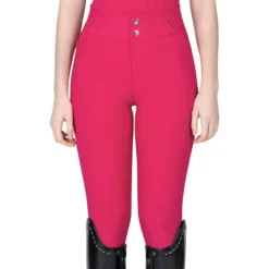Reithose Damen Vision, Vollbesatz, Full-Grip, High Waist