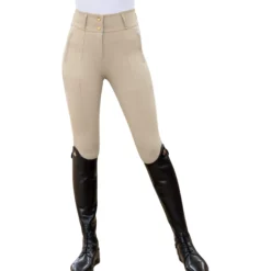 Reithose Damen Winter Honour, Vollbesatz, Full-Grip, Winterreithose