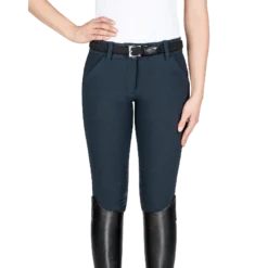 Reithose Damen X-Shape, Kniebesatz, Knee-Grip