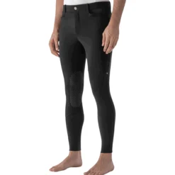 Reithose Herren Graftonb, Kniebesatz, Knee-Grip