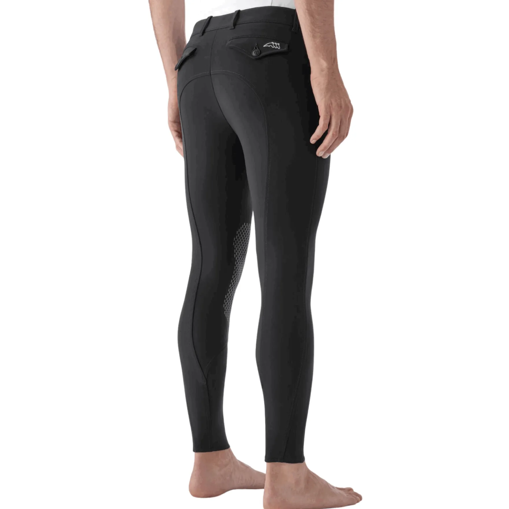 Reithose Herren Graftonb, Kniebesatz, Knee-Grip