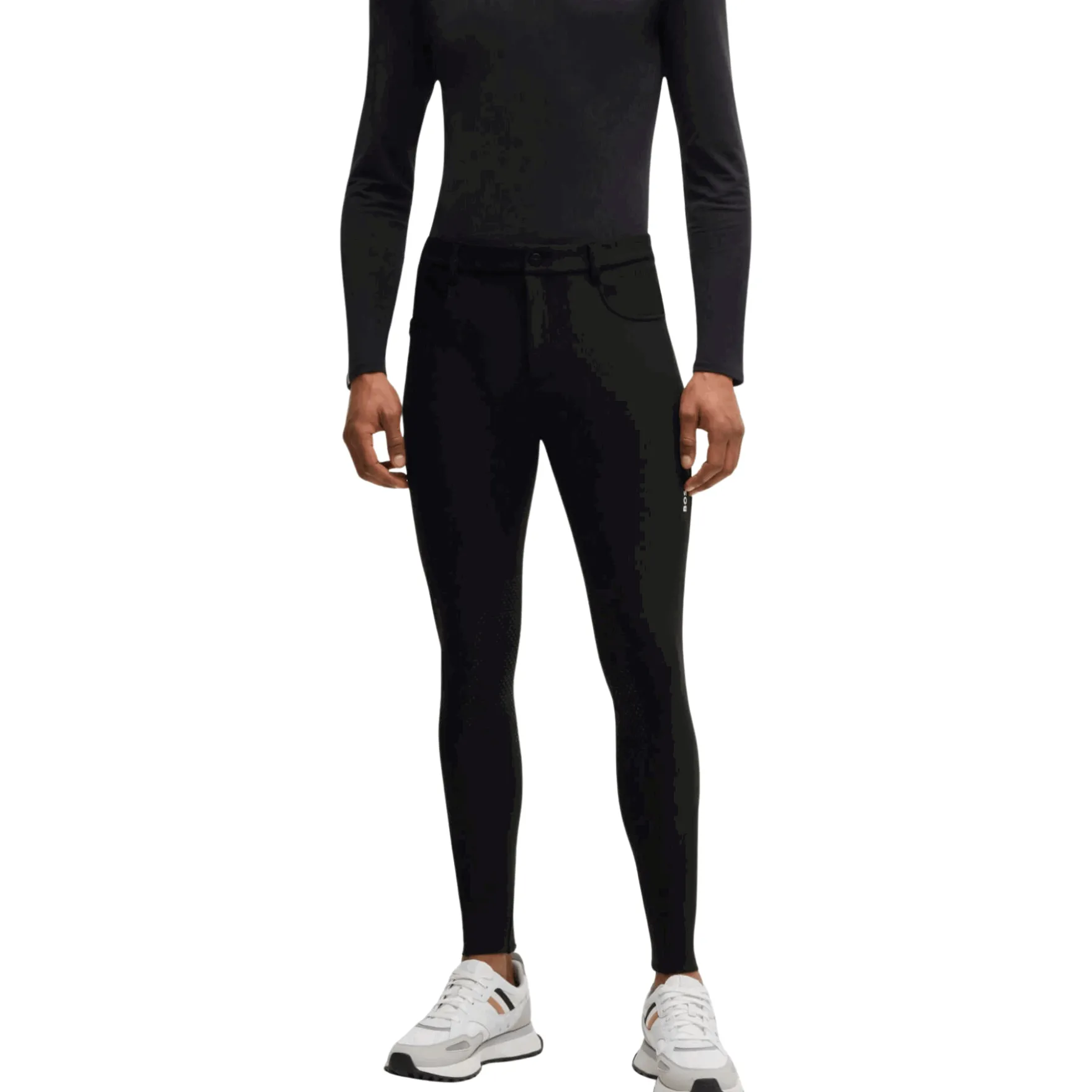 Reithose Herren James HW25, Winterreithose, Kniebesatz, Knee-Grip