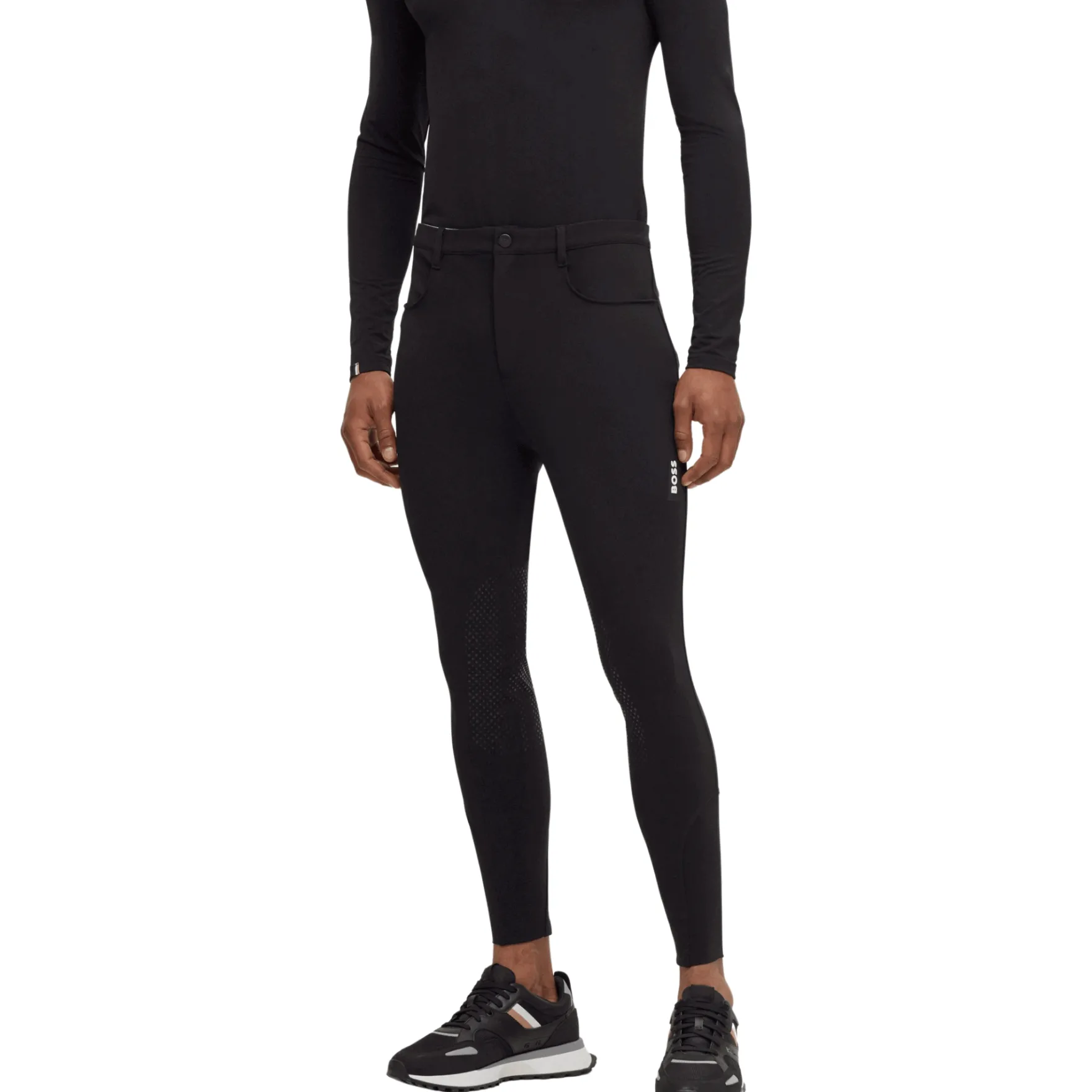 Reithose Herren James, Kniebesatz, Knee-Grip