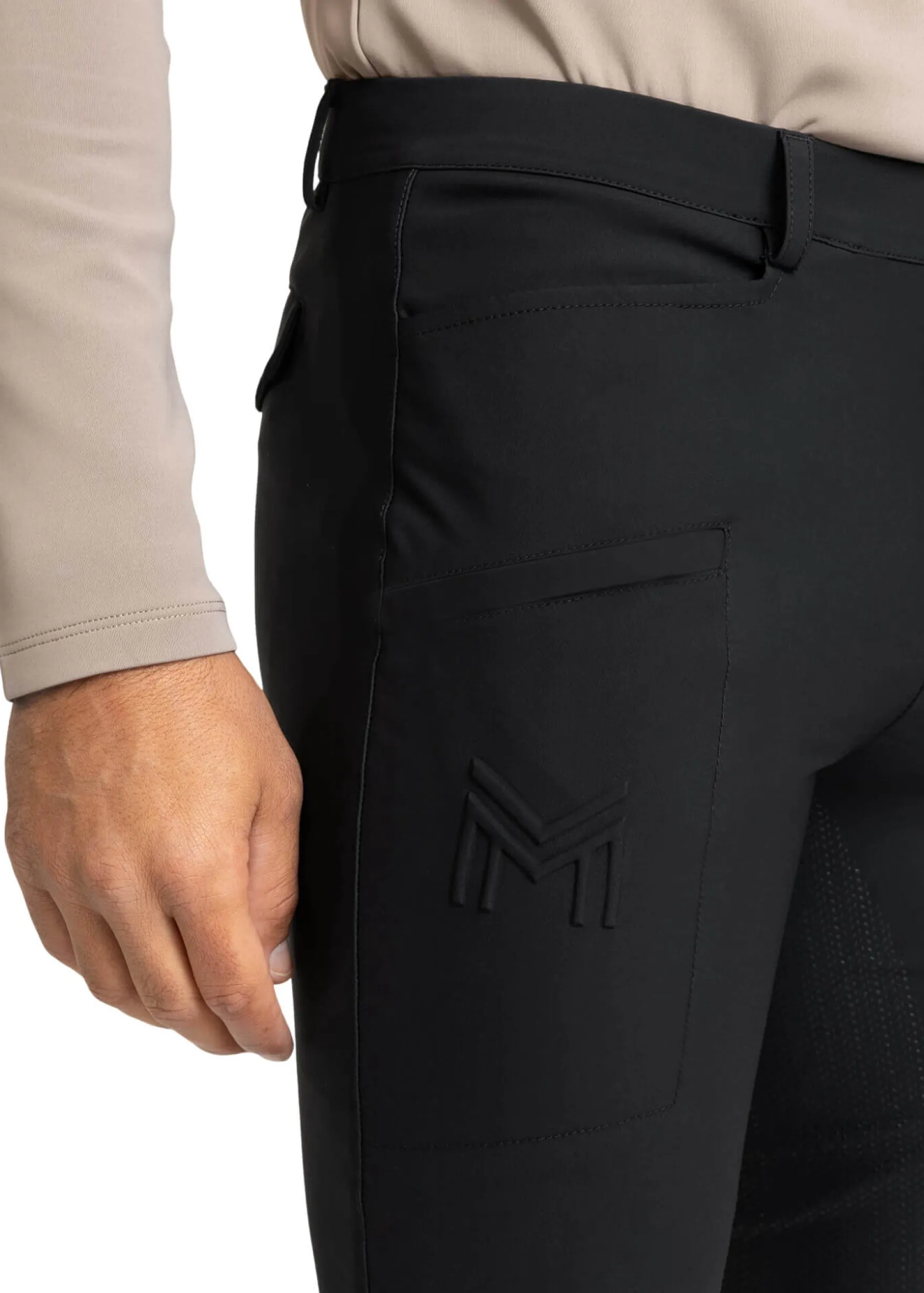Reithose Herren Motion, Vollbesatz, Full-Grip