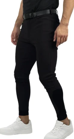 Reithose Herren Performance, Kniebesatz, Knee-Grip