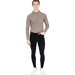 Reithose Herren Performance, Vollbesatz, Full-Grip