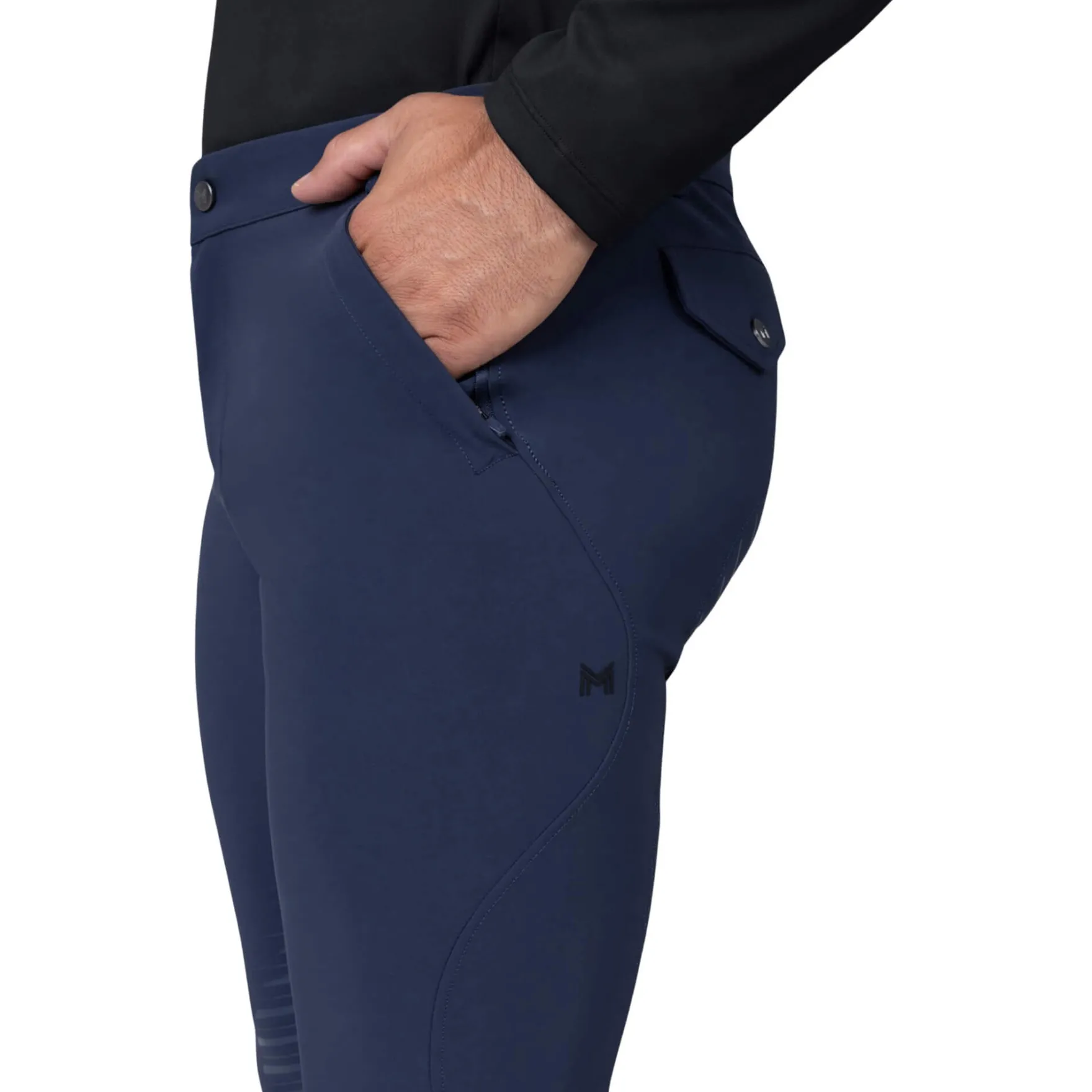Reithose Herren Vector, Kniebesatz, Knee-Grip