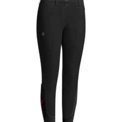 Reithose Kinder CT Unisex Dressage, Vollbesatz, Full-Grip