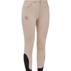 Reithose Kinder CT Unisex Jumping, Kniebesatz, Knee-Grip