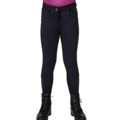 Reithose Kinder Djune FS24, Vollbesatz, Full-Grip