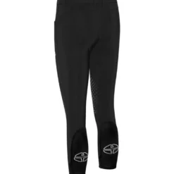 Reithose Kinder Star Cut Breeches, Kniebesatz, Knee-Grip