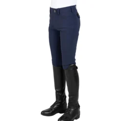Reithose Kinder Winter Performance, Vollbesatz, Full-Grip, Winterreithose