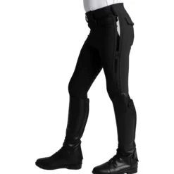 Reithose Kinder YR Reflection, Vollbesatz, Full-Grip