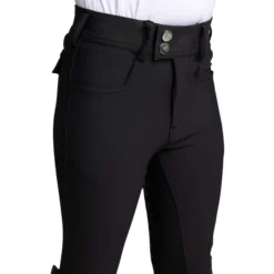 Reithose Kinder YR Reflection, Vollbesatz, Full-Grip