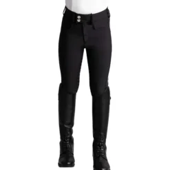 Reithose Kinder YR Reflection, Vollbesatz, Full-Grip