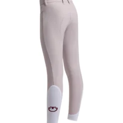 Reithose Mädchen Color Grip FS26, Kniebesatz, Knee-Grip