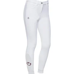 Reithose Mädchen Color Grip, Kniebesatz, Knee-Grip