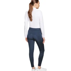 Reitleggings Damen Alpha Winter HW25, Vollbesatz, Full-Grip, High Waist, Winter