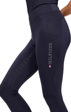 Reitleggings Damen Amber FS26, Vollbesatz, Full-Grip, High Waist