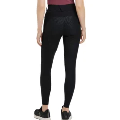 Reitleggings Damen Amy Breggings, High Waist, Vollbesatz, Full-Grip