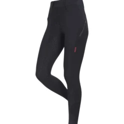 Reitleggings Damen Amy Breggings, High Waist, Vollbesatz, Full-Grip