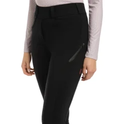 Reitleggings Damen Amy Brushed Breggings HW24, Winterreitleggings, Vollbesatz, Full-Grip