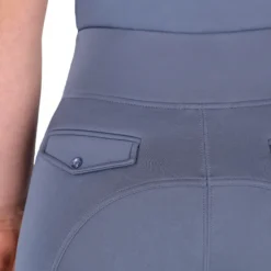 Reitleggings Damen Aubree FS26, Teilbesatz, Half-Grip