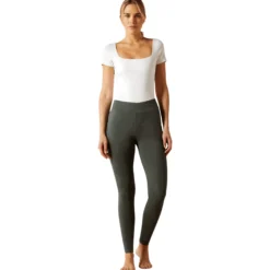 Reitleggings Damen Avail 2.0 HW25, Teilbesatz, Half-Grip