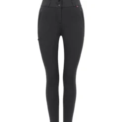 Reitleggings Damen CAVALCANDISS GRIP MOBILE HW22, Vollbesatz, Full-Grip