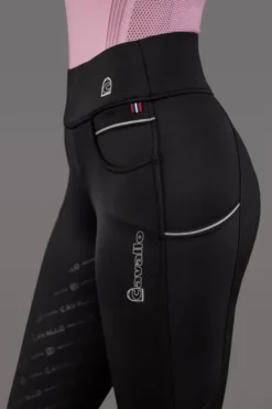 Reitleggings Damen CAVALLIZ GRIP RL HW24, Vollbesatz, Full-Grip