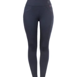 Reitleggings Damen CAVALLOU Grip RL HW25, Vollbesatz, Full-Grip, High Waist, Winter