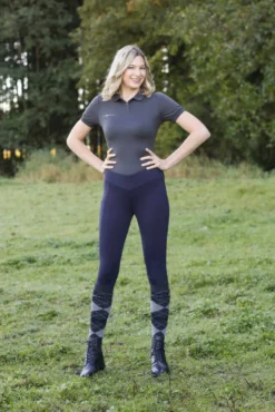 Reitleggings Damen ClassicStar, Vollbesatz, Full-Grip