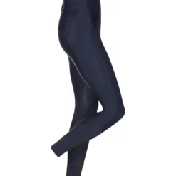 Reitleggings Damen Demi Pull On Breggings, Vollbesatz, Full-Grip