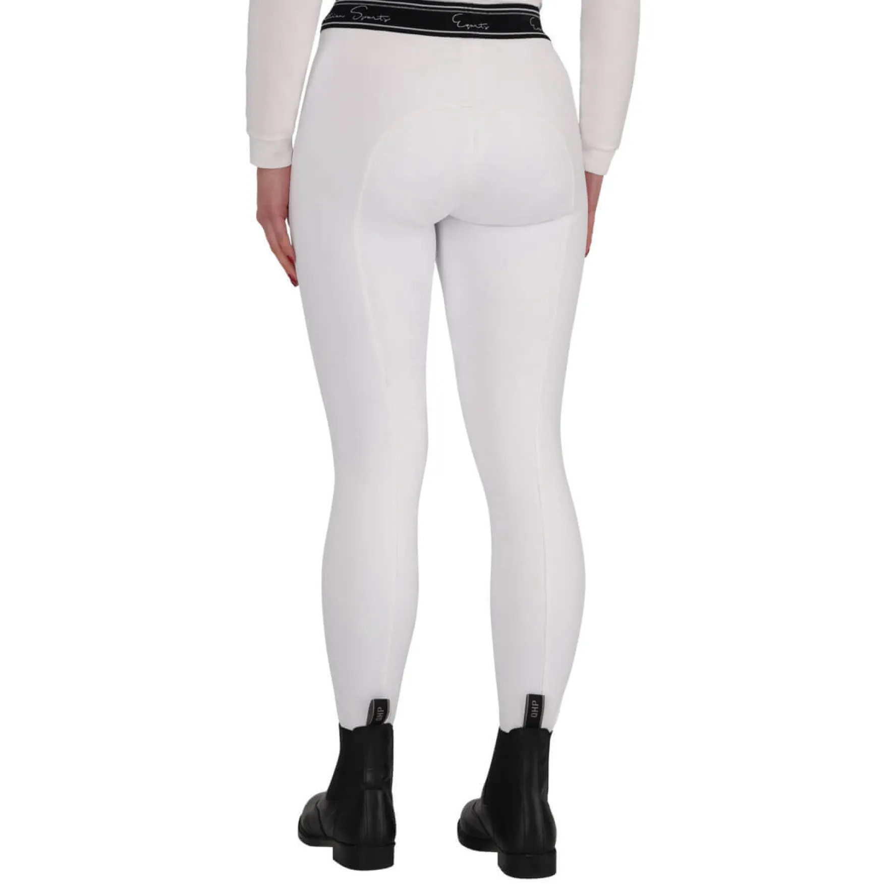 Reitleggings Damen Eden, Vollbesatz, Full-Grip, Turnierreitleggings