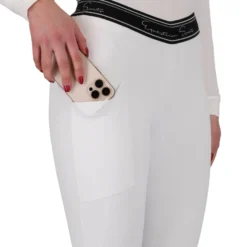 Reitleggings Damen Eden, Vollbesatz, Full-Grip, Turnierreitleggings