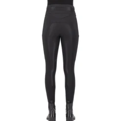 Reitleggings Damen ESImpress, Vollbesatz, Full-Grip