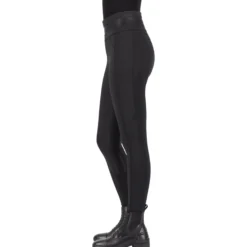 Reitleggings Damen ESImpress, Vollbesatz, Full-Grip